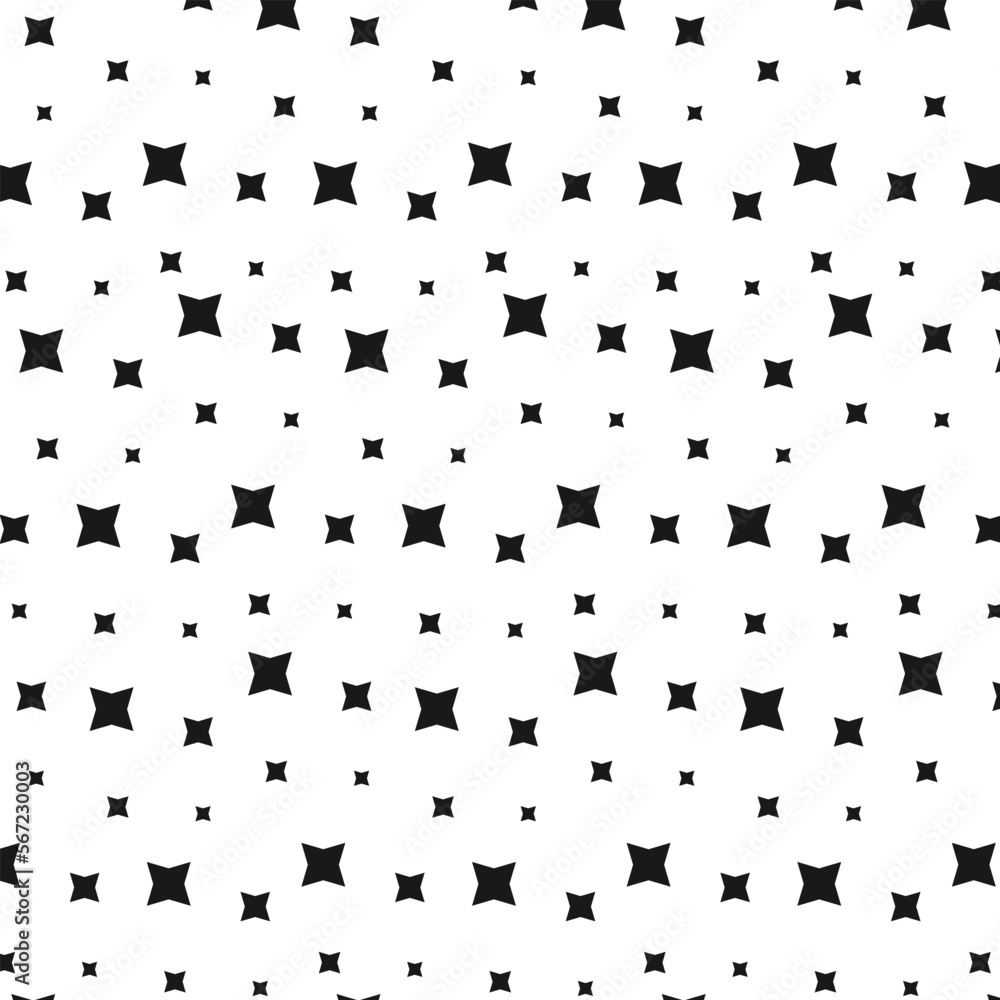Poster star pattern seamless vector design.