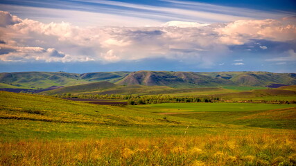 Karamurun-tau is a picturesque mountain range of the Orenburg region.
