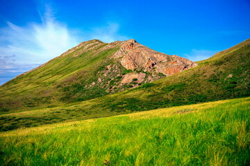 Karamurun-tau is a picturesque mountain range of the Orenburg region.