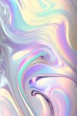 Holographic pastel marble background pattern. AI assisted finalized in Photoshop by me