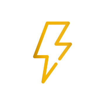 flash gradient icon