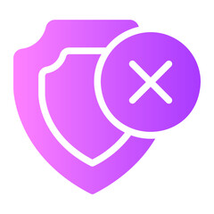 Obraz premium error gradient icon