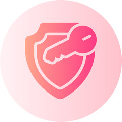 key gradient icon