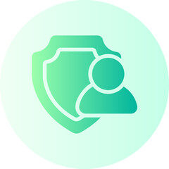 user gradient icon