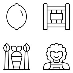 Agriculture Vector Line Icons