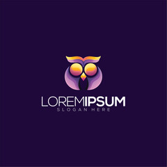 Awesome Abstract Owl Premium Logo Vector