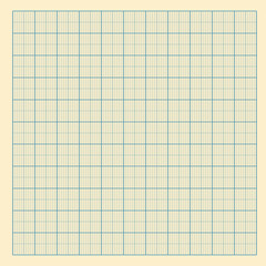 Blue graph paper