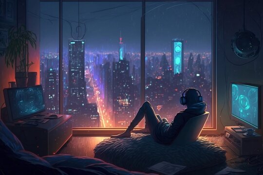 A Solo Night of Dreams in the City 