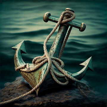 Anchor On A Boat