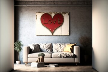 Love inspired wall art