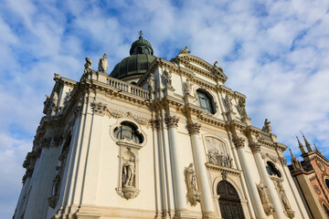 Fototapeta na wymiar Church of St. Mary of Mount Berico in Vicenza City in Italy