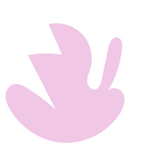 Pastel Abstract Shape Blob Decor