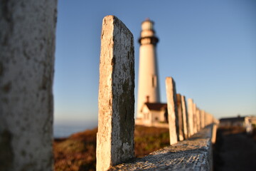Lighthouse and Fence