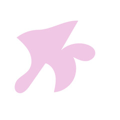 Pastel Abstract Shape Blob Decor