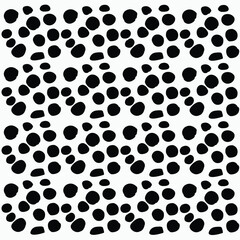 Cow print background vector illustration. Cow print seamless pattern vector