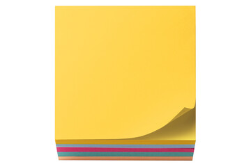 カラフルなブロックメモ　付箋