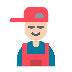 mechanic flat icon