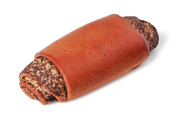 Bun with poppy seeds