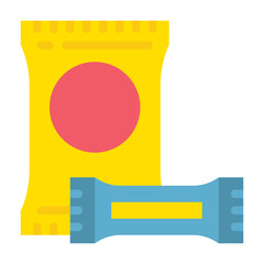 snack flat icon