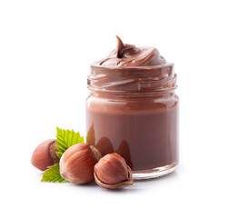 Chocolate cream with filbert