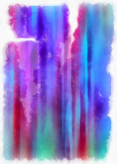 Pink blue digital painting