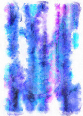Pink blue digital painting