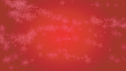 Vector Magical Glowing Background with Silver White and Purple Falling Stars on Red. Sparkle Star Night Cover and Card Design. Confetti Frame. Cosmic Bokeh Light. Christmas and New Year Poster.