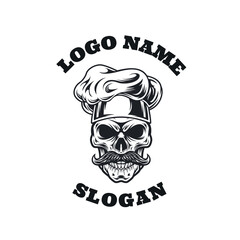 The Skull Graphic Logo Design