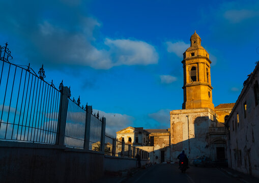 Spanish Saint Louis Church formerly a mosque, North Africa, Oran, Algeria