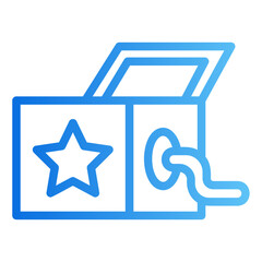box gradient icon