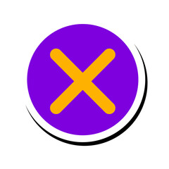 Fototapeta premium The Violet Close Tab