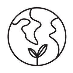 ECOLOGY design vector icon