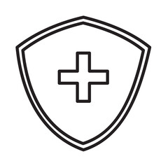 HEALTH PROTECTOR design vector icon
