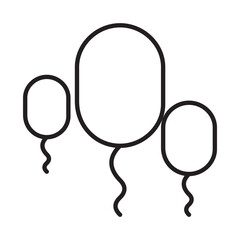 SPERM design vector icon