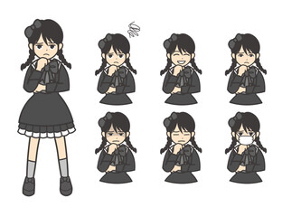 ゴスロリ 悩む 01