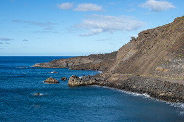 La Palma, wybrzeże wulkaniczne © neskama