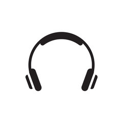 Headphones icon vector design templates