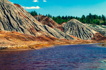 Ural Mars. The nature of the Urals. Sverdlovsk region.