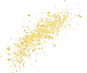 Gold glitter sprinkles shiny