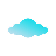 vector green color cloud with an elegant and luxurious style, suitable for use in all fields