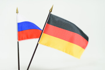 A national flag with a symbol of the country