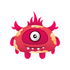 cute illustration mascot monster design kawaii