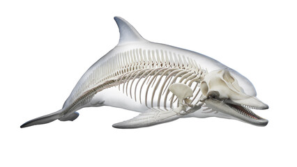 3D rendered illustration of a dolphin's skeletal system © Sebastian Kaulitzki
