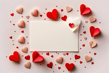 Valentine's Day Card, invitation, Message