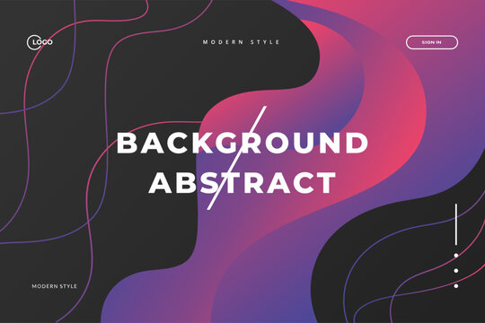 Red Blue Black Wave Abstract Backgrounds minimalist are commonly used in digital media, such as websites, presentations, or wallpapers, to create a calming, soothing, fluidity atmosphere.