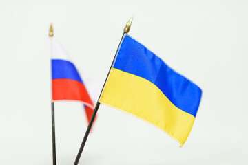 A national flag with a symbol of the country