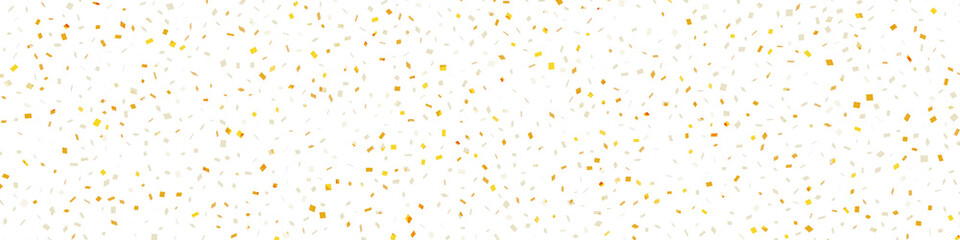 gold confetti on transparent background 3d illustration