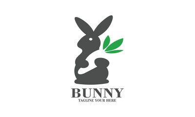 easter bunny silhouette