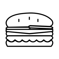 BURGER design vector icon