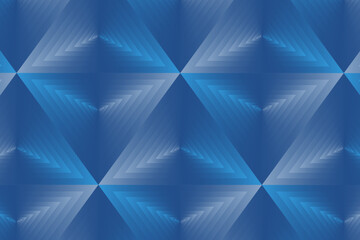Fototapeta premium Abstract vector background with triangles, gradient colors and glowing effects 